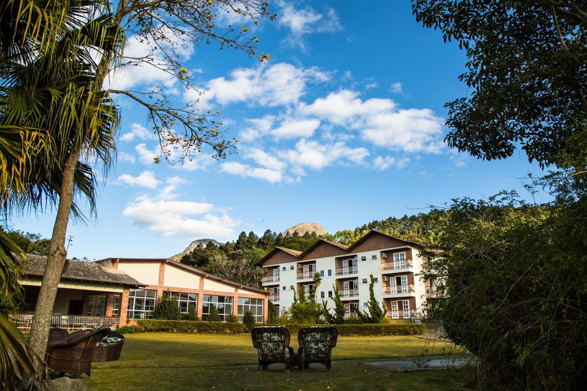 Pousada Lusitania Hotel Pedra Azul  Bagian luar foto